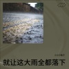 小小小格子 - 就让这大雨全都落下