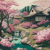 Naguro - Sakura Sunset