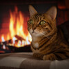 The Calm Music Crew、Cat Total Relax - Serene Fireside Comfort for Cats
