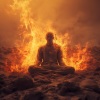 Thunderstorm Meditation、Instrumental Christian Music、Bonfire Sleep Sound - Meditative Blaze Echo