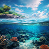 Restful Music Concort、Deep Ocean Sounds、Relaxing ASAP - Waves Overture Calm