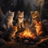 My Melody、Relaxing Music for Cats、Fire - Radiant Purr Ballad