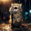 Isochronic Tones Brainwave Entrainment、Rain and Chill、Music For Cats《Purring Rain Notes》[MP3/LRC]