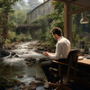 The One-Lane Bridge、Water FX、Music for Work - Taskflow River Beat