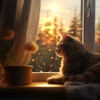 Astral Noise、Rain Games、Music for Cats TA - Raindrops Dance for Feline Dreams