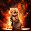 Naturaleza FX、Fire Sounds For Sleep、Cat Songs - Cats Fire Gaze