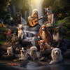 Nature Hiker、Water sound bank、Pets - Water Pets Harmony