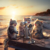 Afternoon Chill Out、Winds and Oceans、Cat Music - Feline Tide of Calm