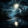 Nature Insight、Riverfall Science、The Sleepy Moon Symphony - Nighttime Reflections Waltz