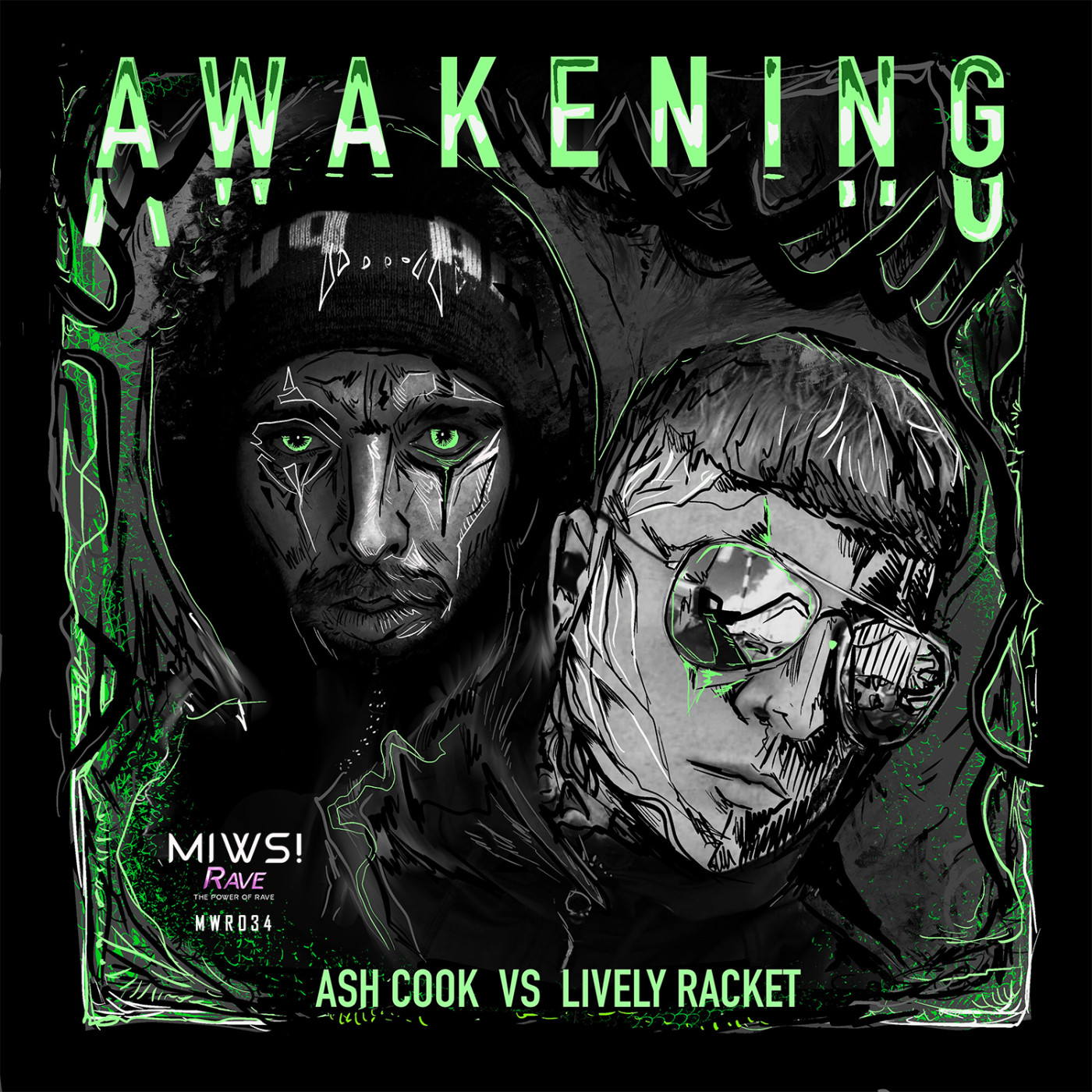 Lively Racket、Ash Cook - Awakening (Original Mix)