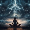 Soft Background Music、Rainfall Meditations、Chakra Balancing Meditation《Thunder Meditation Calm》[MP3/LRC]