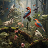 Nature & Sounds Backgrounds、Healing Nature Sounds、Nature Music Nature Songs - Twilight's Chorus Begins its Tune