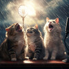Supernatural Brainwave Power、Sounds Of Nature : Thunderstorm、floof - Thunders Pet Serenity