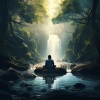 Goodbye Depression、Noise of Water、Meditation Music therapy《Waterfalls Zen Calm》[MP3/LRC]