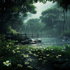 Solfeggio Impulse、Rain Ambience、b.e. Healing Frequencies - Raindrops Serene Evening Echo