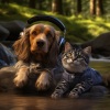 Floating Log、Aquamoon、Calming Music For Pets - River Calm Pets Tune