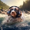 Beautiful Noises Collection、Water FX、Calming for Dogs - Streamside Fun Dogs Play