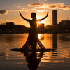 Naturaleza suena colaboración、Ciencia del Agua、Música Yoga - Cascadas Pacíficas Junto Al Río Blanco