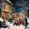 Jazz For Sleeping、Study Jazz、Jazz Instrumental Chill - Serenading Snowy Landscapes