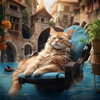 Christian Music Experience、River Sound for Sleep、Relaxing Music for Stress Relief - Serene Water Cats Gaze
