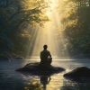 Meditación de frecuencia de solfeo、Meditaciones de agua、Sinfonía de fuego binaural del yoga《Ecos De Yoga Sereno》[MP3/LRC]