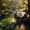 The One-Lane Bridge、River Sound for Sleep、Relax with Waves - Water Rhythm Study Focus