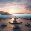 Relax with Waves、Yoga Playlist、Yoga Music Yoga - Ocean Yoga Rain Flow