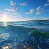 Música para plantas、Playa Aurora、Recarga de la Tarde - Las Olas Calmantes Del Horizonte Azul