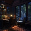 Binaural Systems、Raining Relaxing、Relaxing Study Music Retro - Binaural Rain Study Symphony