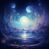 Theta Time、Momento、Acoustic Study Music Beats《Binaural Ocean Waves Lullaby for Sweet Dreams》[MP3/LRC]