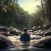 Anaamaly、Natural Waters、A Minute Concentration - Binaural Stream Focus Harmony