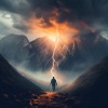 Música de la naturaleza Canciones de la naturaleza、Sonido De Truenos y Lluvia、Aire fresco y meditación - Meditación Melódica Con Truenos