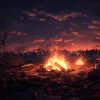 Concentration Music Ensemble、Fire Place Sounds、Naturally Recurring - Fireside Work Tunes