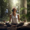 Binaural Beats Research、Instrumental Christian Songs、Mindfulness Mediation World - Peaceful Alpha Flow