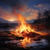El proyecto de la naturaleza、Sonidos de fuego de la naturaleza chisporroteante、Marvin Spa - Melodía De Masaje Tranquilo De Las Brasas