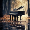 Música de piano para conciliar el sueño más rápido、Lluvia Para Dormir Mejor、Onda de Sueño Electrónica《Retiro Consciente Solitario》[MP3/LRC]