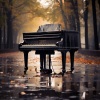 Atmósferas de Lluvia、Viajero espacial cósmico、Música clásica de piano New Age - Cadencia De La Canción De Cuna Del Océano