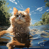 Grabaciones de Liquid Planet、Sonidos de agua para spa、Música calmante para gatos - Armonía Del Gato De Río