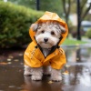 Naturaleza nativa americana、Cubierto de nubes、Tu perro se relaja - Viaje Melódico Lluvioso Del Perro