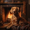 Laboratorio de la Naturaleza、Sonidos de fuego de la naturaleza chisporroteante、Perro y tranquilo - Crescendo Canino De Las Llamas