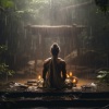 Academia de sonidos de la naturaleza、Sonidos de lluvia y tormentas fuertes、Colectivo de música de trabajo - Melodías Armónicas Del Trabajo Zen