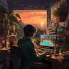 Ambiente Natural、Espacios Relajantes、Música para el Trabajo - Overtura De Llamas Productivas