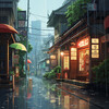 Mago de la melodía animal、La lluvia es mi vida、Enfoque y concentración - Reflexiones Del Yoga Zen De La Lluvia