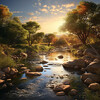 Cat Music Hour、Water Meditations、Muggy Forecast - Feline Calm Beside the River