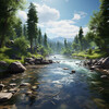 Earth Melody、Beautiful Nature Sounds、Four Robes - Serene Tunes by the Peaceful River