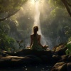 Jardín del tiempo、Ruido Astral、Dr. Karma y Meditación - Canto De Los Insectos En Meditación