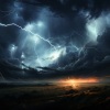 Luces del horizonte、Quedarse durmiendo con ruidos de gotas de lluvia、Música para dormir chicos - Sinfonía Para Dormir Con Trueno