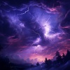 Cuatro Vientos、Tormentas eléctricas y sonidos de tormenta de lluvia、Meditación de sanación - Preludio De Trueno Meditativo