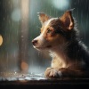 Sonidos De Tormentas、Caninos calmantes - Patitas En Melodías Lluviosas