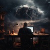 Minería mental、Colección de Sonidos de Lluvia Naturales、Biblioteca de música de estudio - Secuencia De Claridad Del Trueno Binaural
